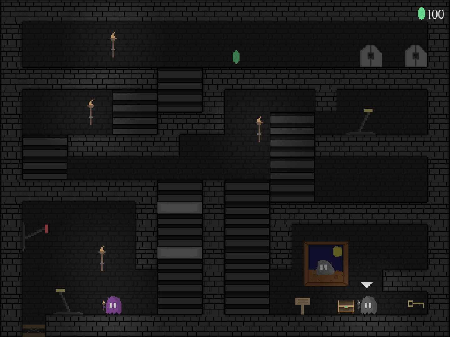 Screenshot 3 - Huuma-Tuuma watching a treasure chest.